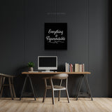 "Go Figure" Inspirational Canvas Art  by AmericanEyez