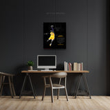 "Mamba Forever" Motivational Canvas Print by AmericanEyez