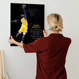 "Mamba Forever" Motivational Canvas Print by AmericanEyez