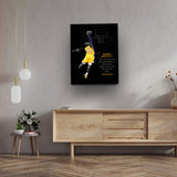 "Mamba Forever" Motivational Canvas Print by AmericanEyez