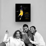 "Mamba Forever" Motivational Canvas Print by AmericanEyez