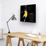 "Mamba Forever" Motivational Canvas Print by AmericanEyez