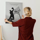 "Shoot your shot" Motivational Canvas Art by AmericanEyez