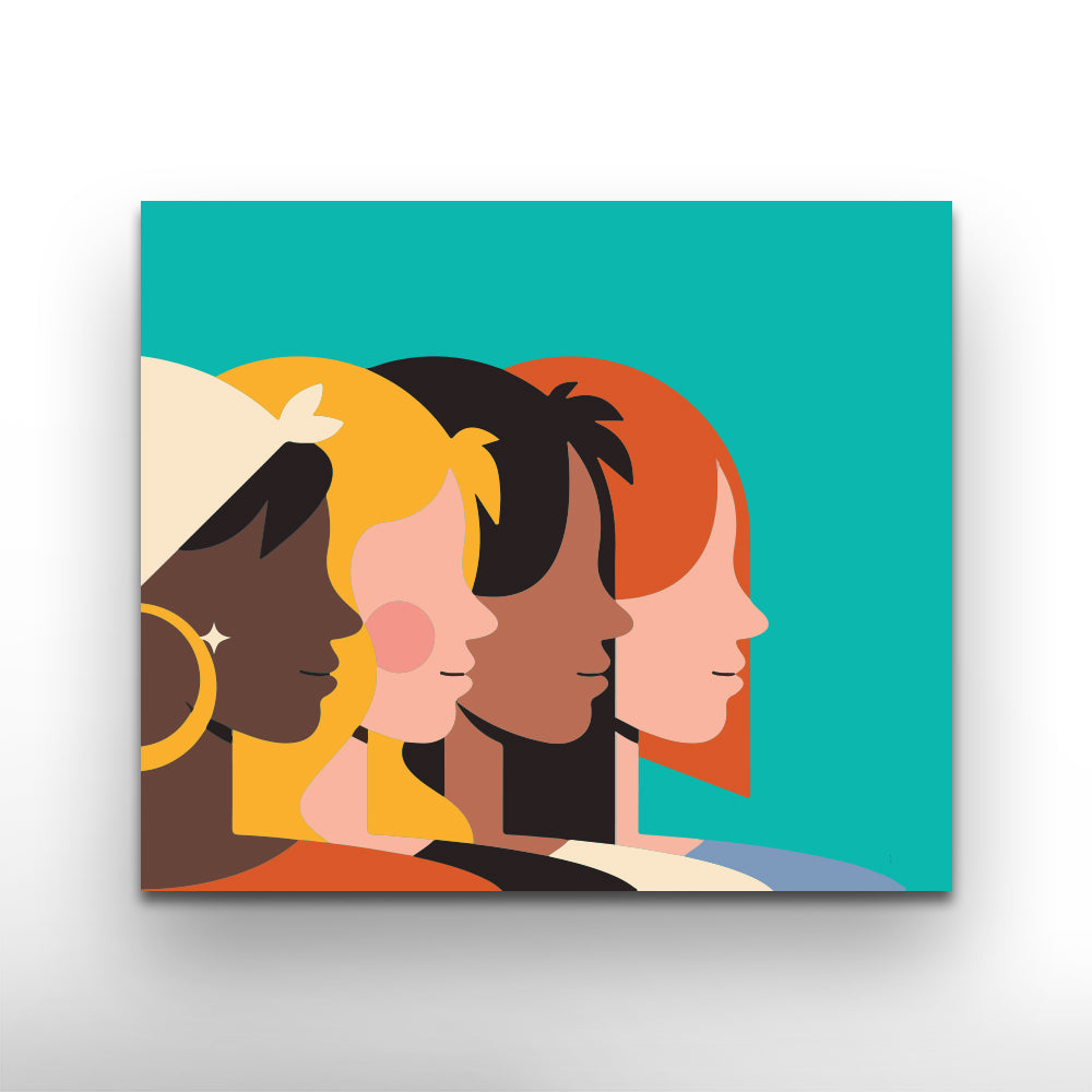 Gender Equality Painting