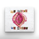 "Pussy Power" Female Empowerment Wall Art by AmericanEyez